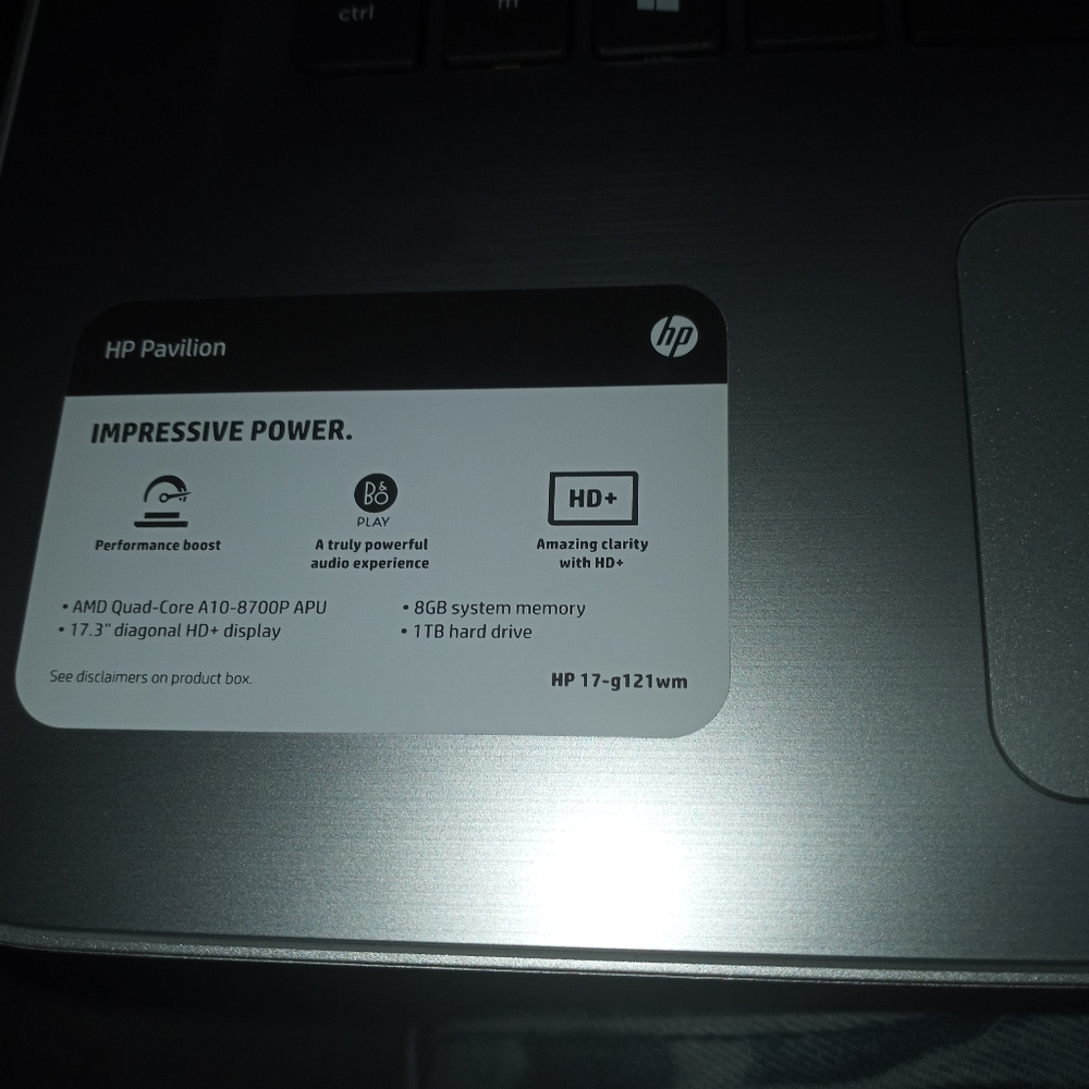 Hp pavilion laptop